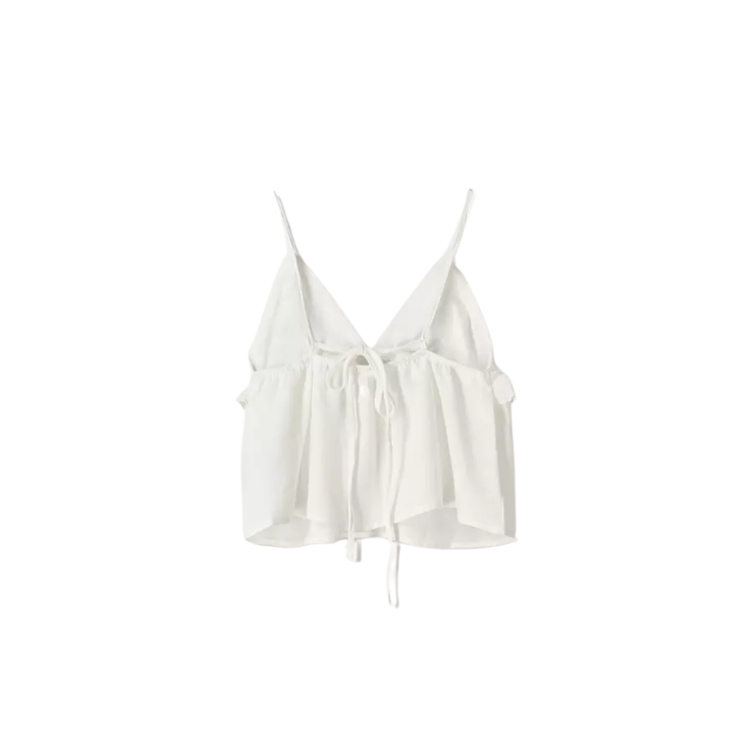 Bershka Top tirantes rústico D1