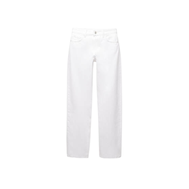 Pull&Bear Jeans rectos mid waist M1
