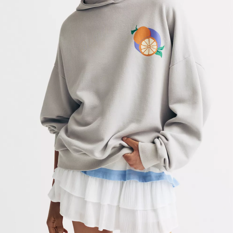 Pull&Bear Hoodie Orange Blossom M