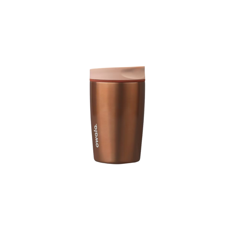 Owala 12fl oz Stainless Steel SmoothSip Slider Ceramic Lined Travel Mug - In Good Company