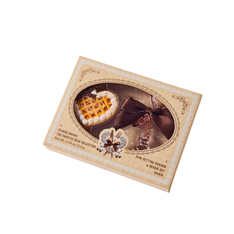 Flower Knows The Sweetie Bear Series Mini Setting Powder