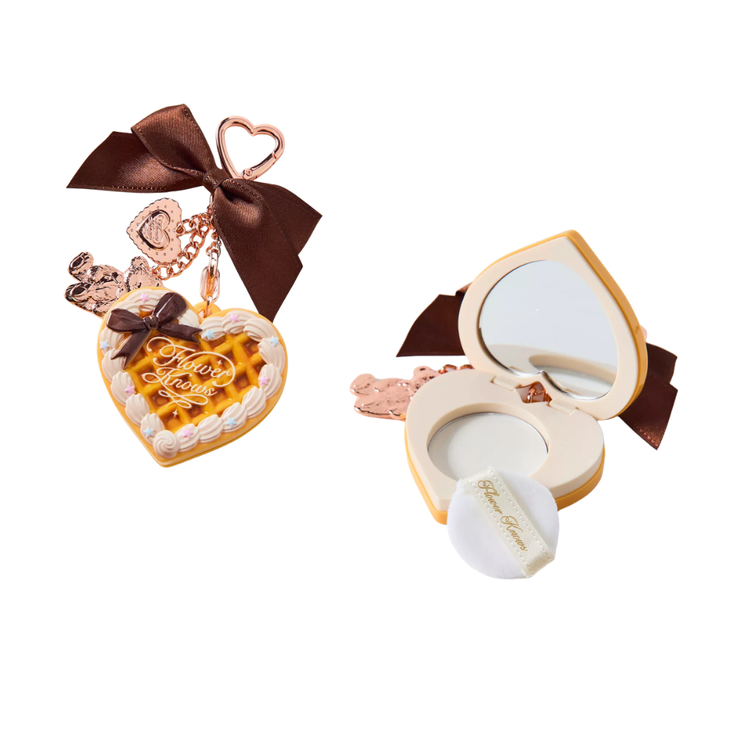 Flower Knows The Sweetie Bear Series Mini Setting Powder