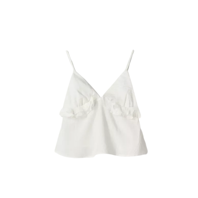 Bershka Top tirantes rústico D1