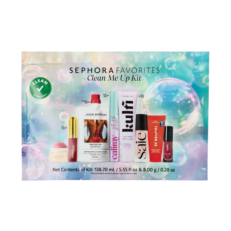 Sephora Favorites  Clean Me Up Kit Makeup Value Set