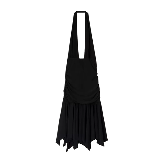 Bershka Vestido mini volantes H2