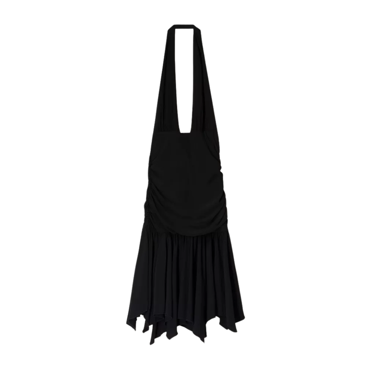 Bershka Vestido mini volantes H2