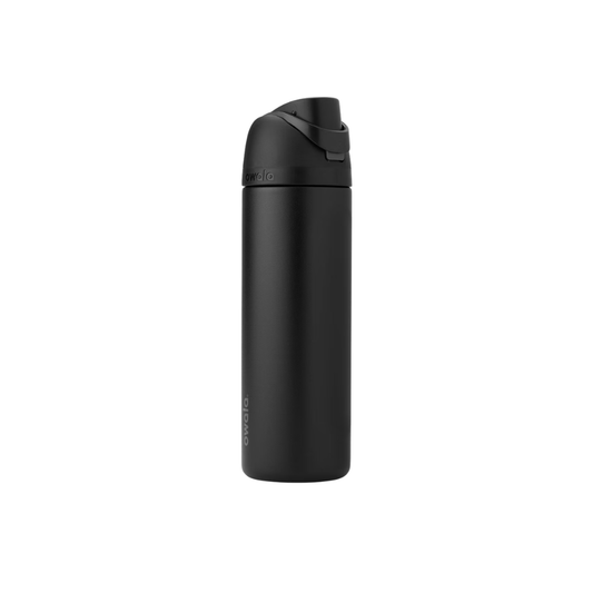 Owala 24oz FreeSip Stainless Steel Water Bottle - Very Very Dark