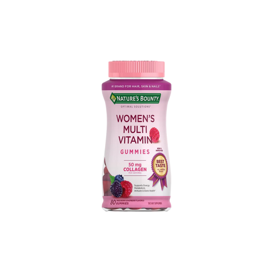Nature's Bounty Optimal Solutions Women's Multivitamin Gummies - Mixed Berry and Raspberry - 80ct