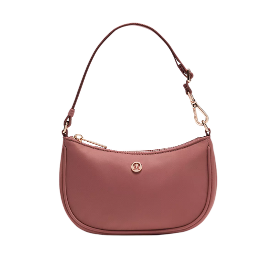 Lululemon City Essentials Mini Shoulder Bag 1L Dusk/Rose Gold