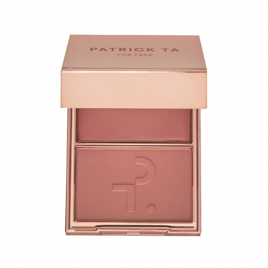 PATRICK TA Major Headlines Double-Take Crème & Powder Blush Duo