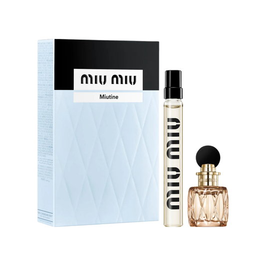 Miu Miu Mini Miutine Eau De Parfum Perfume Duo Gift Set