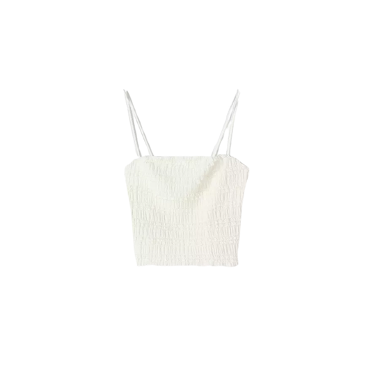 Bershka Top bandeau blonda R1
