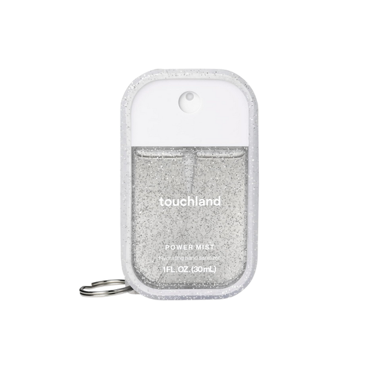 Touchland Spray desinfectante hidratante para manos, edición especial, niebla de confeti + estuche esmerilado