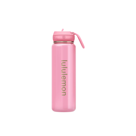 Lululemon Back to Life Sport Bottle 24oz Straw Lid