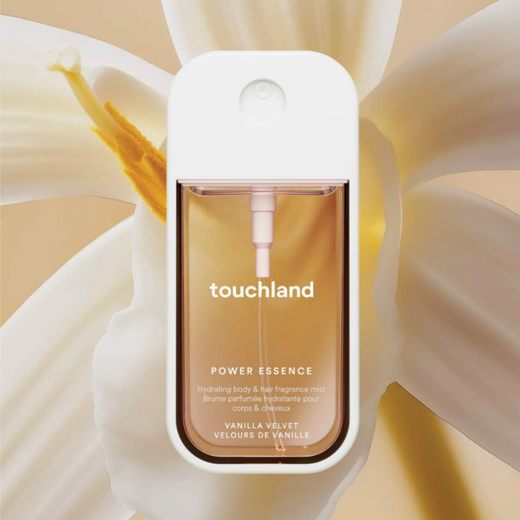 Touchland Vanilla Velvet Power Essence Body & Hair Fragrance Mist