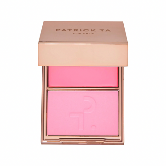 PATRICK TA  Major Headlines Double-Take Crème & Powder Blush Duo